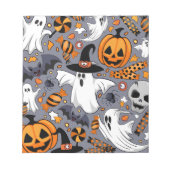 Bloc-note Fantômes Monstres mignons Éffrayants et Déplaisant (Devant)