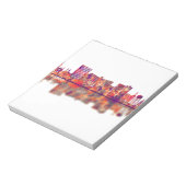 Bloc-note Fargo North Dakota Skyline (Tourné)