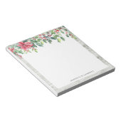 Bloc-note Farmhouse Christmas Mistletoe Personnalisé (Incliné)