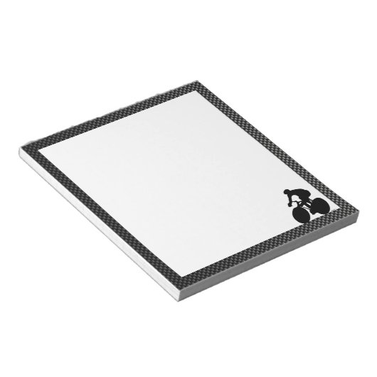 Bloc-note Faux carbon fiber cycling (Incliné)