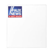 Bloc-note Faux News (Devant)