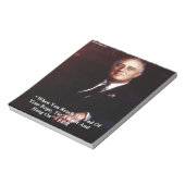 Bloc-note FDR & Hang On To Rope Quote (Tourné)