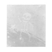 Bloc-note FDT Trump Funny Anti Trump Skeleton (Devant)