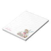 Bloc-note Fée de Pâques personnalisée (Tourné)