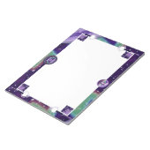 Bloc-note Fée de pluie violette (Incliné)