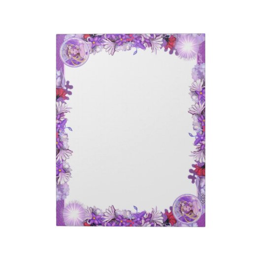 Bloc-note Fée de soleil pourpre (Tourné)