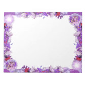 Bloc-note Fée de soleil pourpre (Devant)