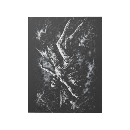 Bloc-note Fée morte par BurnsInHell (Tourné)