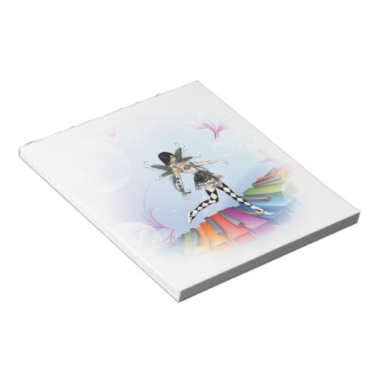 Bloc-note Féerie clavier musical Vignette (Incliné)