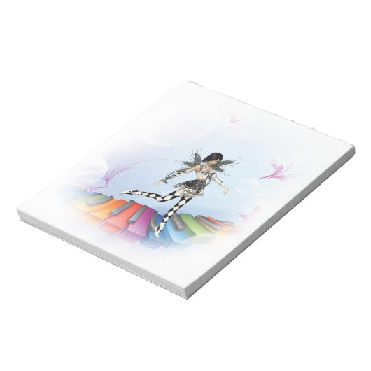 Bloc-note Féerie clavier musical Vignette (Tourné)