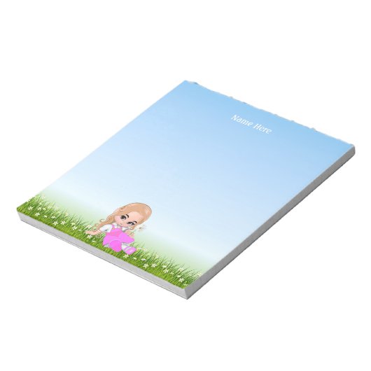 Bloc-note Fées et fleurs mignonnes (Tourné)