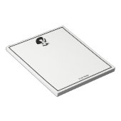 Bloc-note Femme Art Déco En Gros Gants Casquettes RL (Incliné)