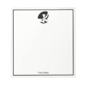 Bloc-note Femme Art Déco En Gros Gants Casquettes RL (Devant)