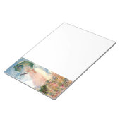 Bloc-note Femme Monet avec un parasol face à gauche (Incliné)