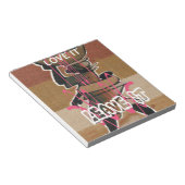 Bloc-note Femmes et enfants La vie n'est pas juste ; habitue (Incliné)