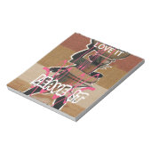 Bloc-note Femmes et enfants La vie n'est pas juste ; habitue (Tourné)