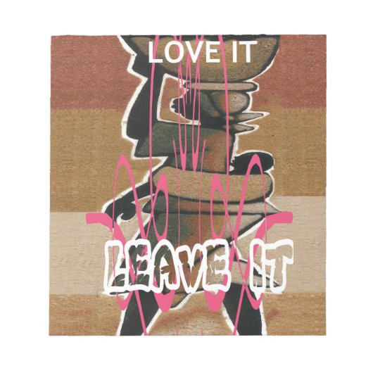 Bloc-note Femmes et enfants La vie n'est pas juste ; habitue (Devant)