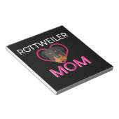 Bloc-note Femmes Rottweiler Maman (Incliné)