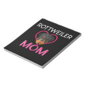 Bloc-note Femmes Rottweiler Maman (Tourné)