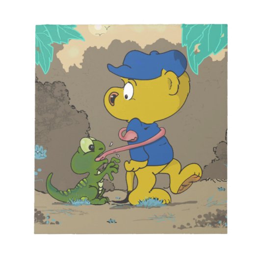 Bloc-note Ferald et The Baby Lizard (Devant)