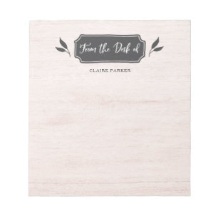 Bloc-note Ferme   du bureau de