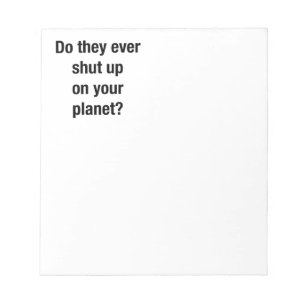 BLOC-NOTE FERME-TOI !