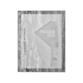 Bloc-note Fermes | BW American Flag Barn Scene (Tourné)