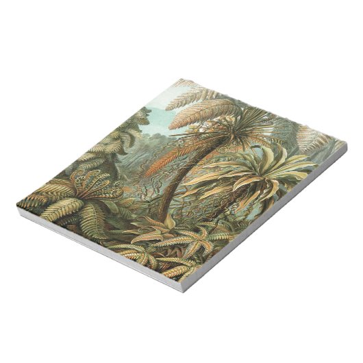 Bloc-note Ferns Palm Tree Antiquité Botanique Ferns Art (Tourné)