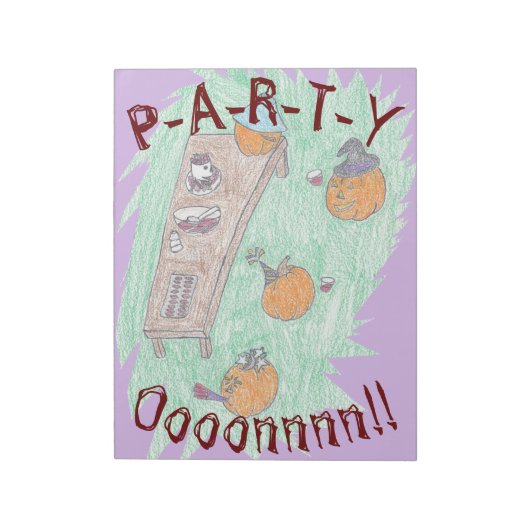 Bloc-note Fête Citrouille ! (Tourné)