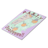 Bloc-note Fête Citrouille ! (Incliné)