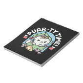 Bloc-note Fête de Noël avec Purr-ty Time Cat (Tourné)