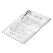 Bloc-note Fête des mariées Jeu nouvellement marié - Parties  (Incliné)