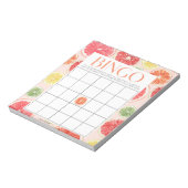 Bloc-note Fête des mariées Tropical Citrus 40 feuilles de Bi (Tourné)