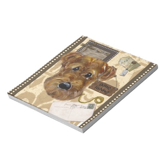 BLOC-NOTE FÊTE DES PÈRES AIREDALE (Tourné)