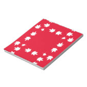 Bloc-note fête du canada (Tourné)