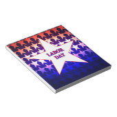 Bloc-note Fête du travail (Incliné)