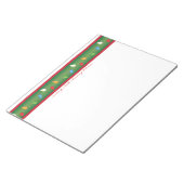 Bloc-note Fêtes de Noël multicolores (Incliné)