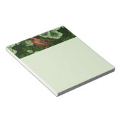 Bloc-note Feu et hellebore, vert clair (Incliné)