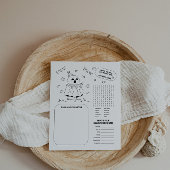 Bloc-note Feuille d'activité pour enfants d'Halloween