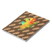 Bloc-note Feuille d'automne (Tourné)