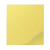 Bloc-note Feuille de papier (Devant)