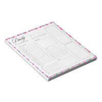 Feuille de planificateur quotidien universel avec 