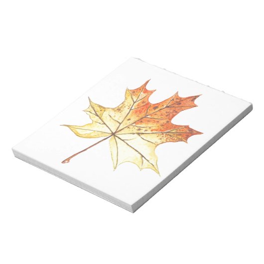 Bloc-note Feuille d'érable (Tourné)