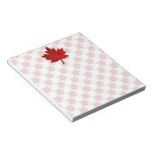 Bloc-note Feuille d'érable du Canada par Shirley Taylor (Incliné)