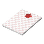 Bloc-note Feuille d'érable du Canada par Shirley Taylor (Tourné)