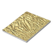Bloc-note Feuille d'or brillante (Tourné)