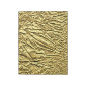 Bloc-note Feuille d'or brillante (Tourné)