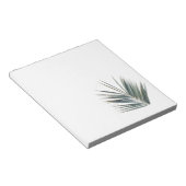 Bloc-note Feuille verte pâle (Incliné)