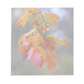 Bloc-note Feuilles d'automne (Devant)