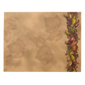 Bloc-note Feuilles d'automne (Devant)